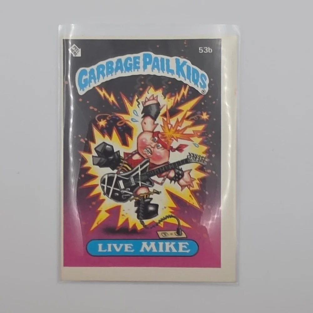 Topps Garbage Pail Kids OS2 Live Mike Pink Good 53b